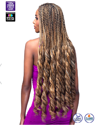 Bobbi Boss French Curl Braiding Hair 28" 3X