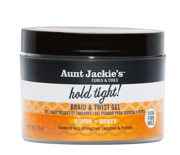Aunt Jackie's Hold Tight! Braid & Twist Gel with Extra Firm Hold