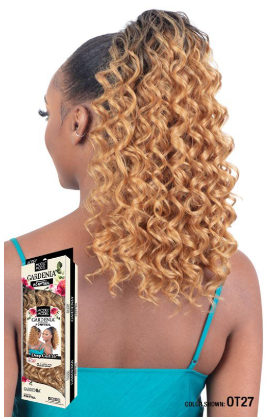 Model Model Ponytail Deep Curl