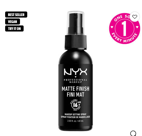 NYX Lasting Makeup Matte Setting Spray