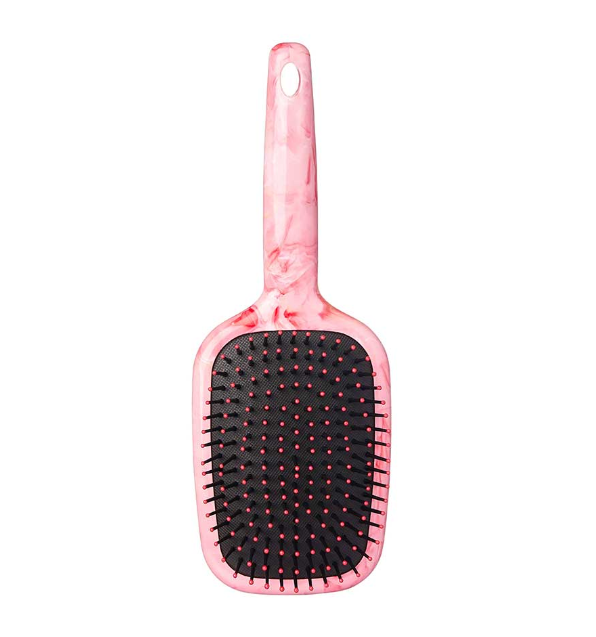Red Marblous Paddle Brush