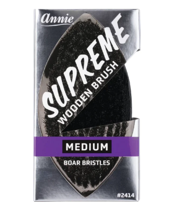 Annie Supreme Military Brush Medium Boar Bristles