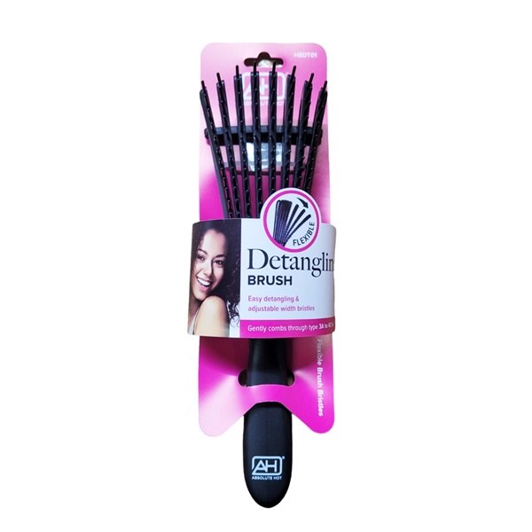 Absolute Hot Detangling Brush - HBDT01 Black