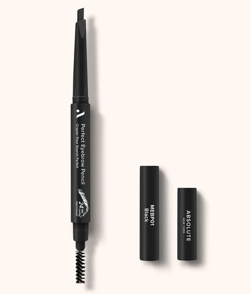 Absolute New York Perfect Eyebrow Pencil - MEBP01 Black - Hard Formula