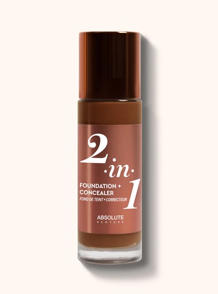 Absolute 2-in-1 Foundation & Concealer (8 Colors)