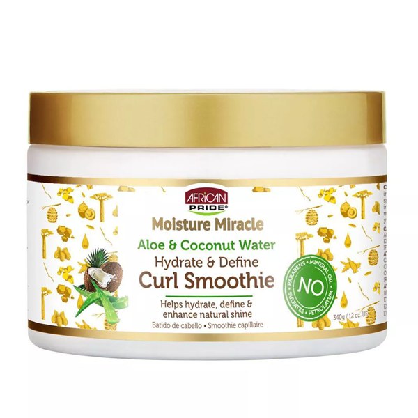 African Pride Moisture Miracle Hydrate & Define Curl Smoothie 12oz