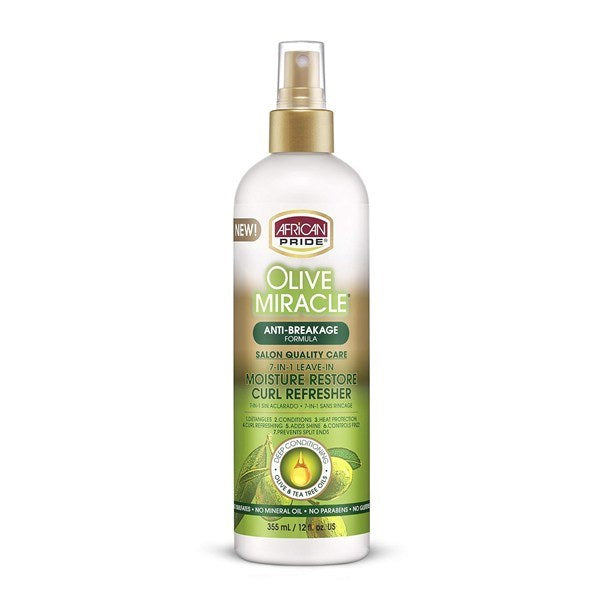 African Pride Olive Miracle 7in1 Leve-In Conditioner 12oz