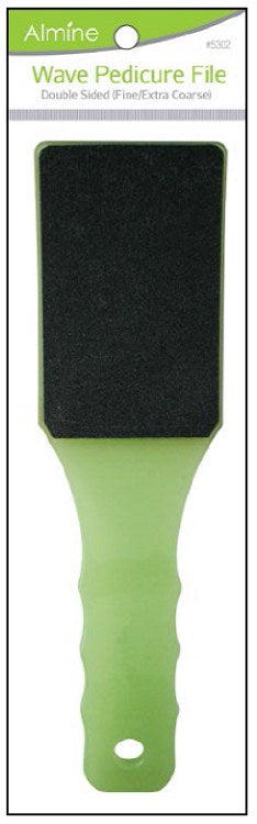 Almine Wave Pedicure File 8.75" - #5302 - Green