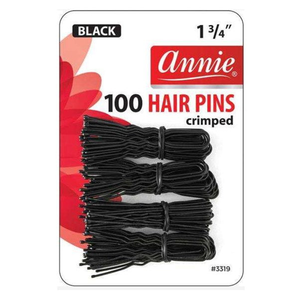 Annie 1 3/4" Hair Pins 100ct #3319 - Black
