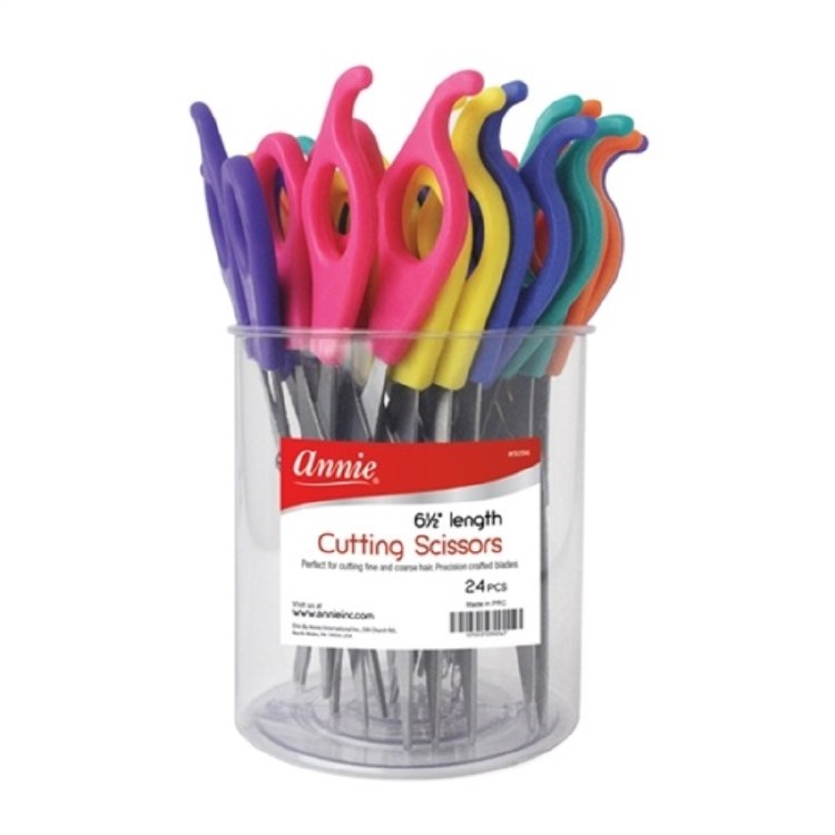 Annie 6.5" Hair Shears #5056 - 1pc - Randomly picked color