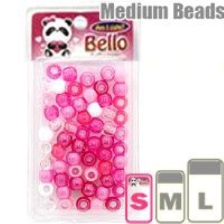 Bello Medium Beads in Small Package - Colors Available