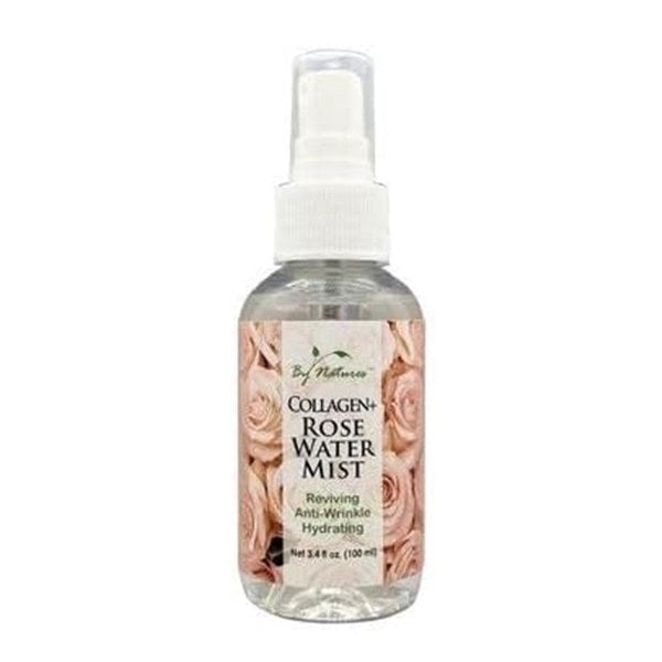 By Natures Collagen Rose Water Mist 3.4oz