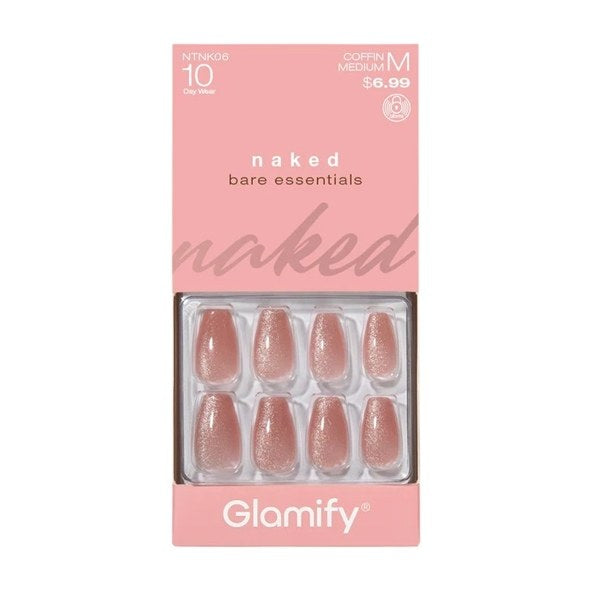 Glamify Naked Press-On Nails - NTNK06
