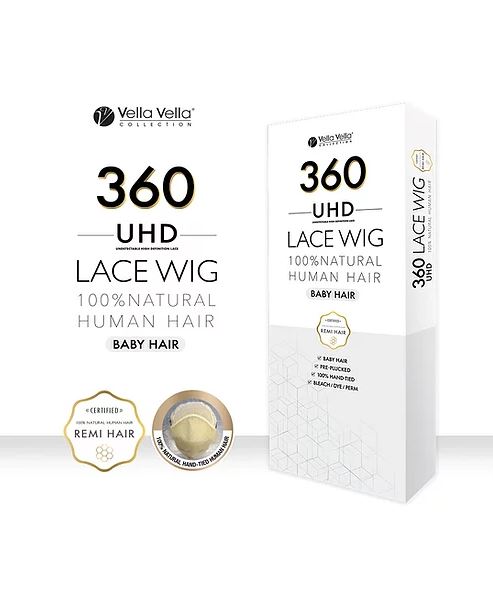 HH UHD 360 Lace Wig - Straight 26"