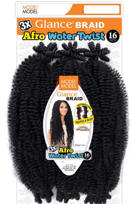 Model Model 3X AFRO WATER TWIST 14"/16"