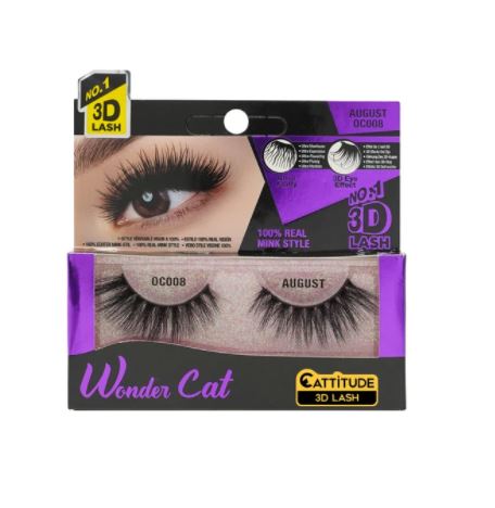 Wonder Cat 3D Mink Faux Lashes