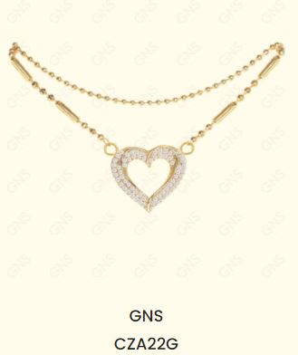 GNS NY Cubic Zirconia Anklet