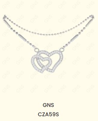 GNS NY Cubic Zirconia Anklet