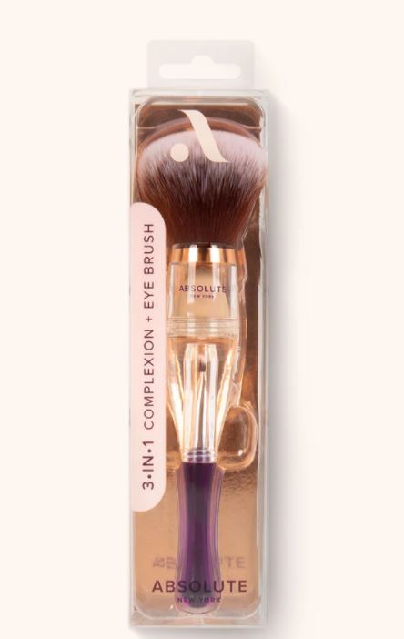 Absolute New York 3-in-1 Complexion + Eye Brush