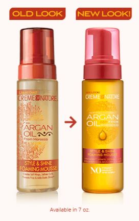 Creme of Nature Style & Shine Foaming Mousse