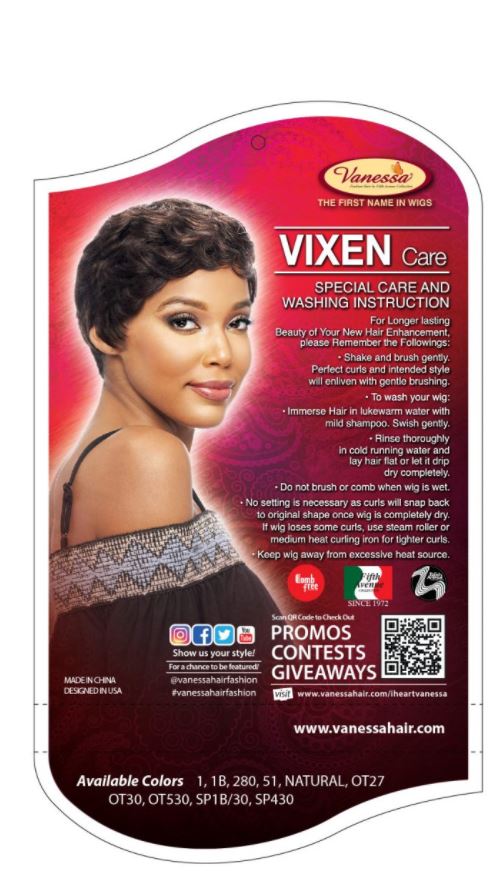 Vanessa Fashion Hair - HH Baci