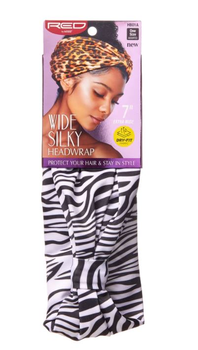 RED Wide Dry Fit Headwrap