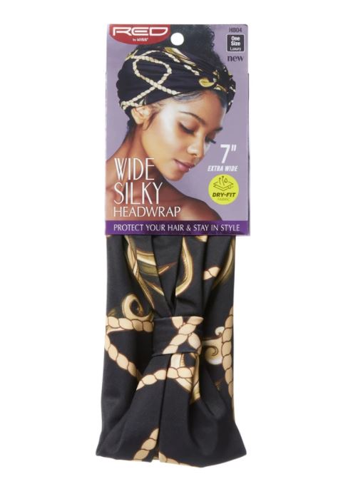 RED Wide Dry Fit Headwrap