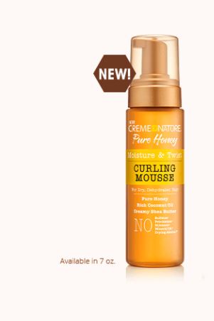Creme of Nature Pure Honey Foaming Mousse