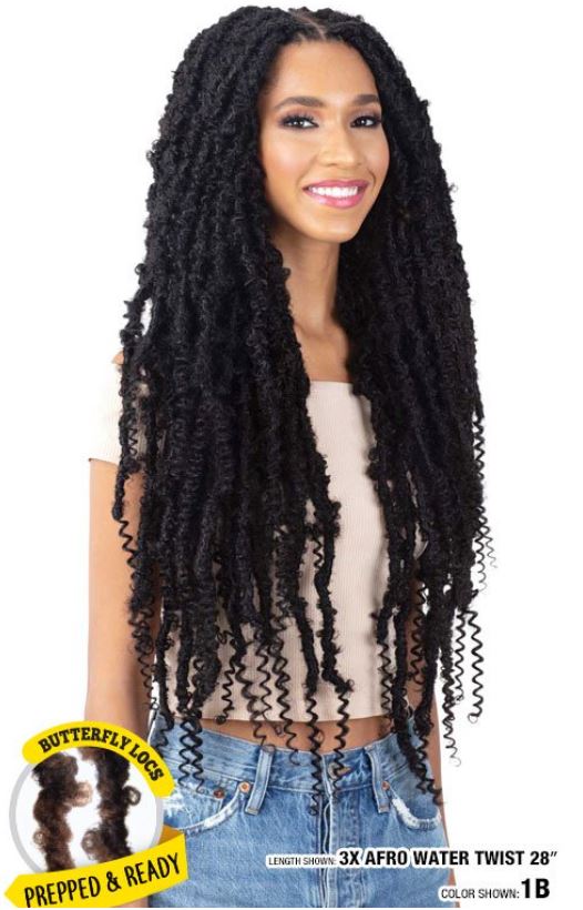 Model Model 3X AFRO WATER TWIST 14"/16"