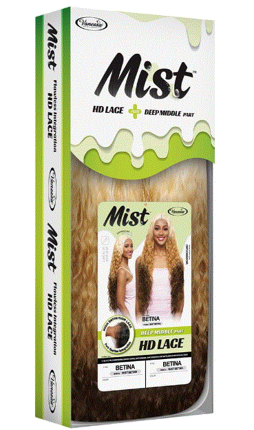 Vanessa Synthetic HD Lace Front Wig - Mist Betina