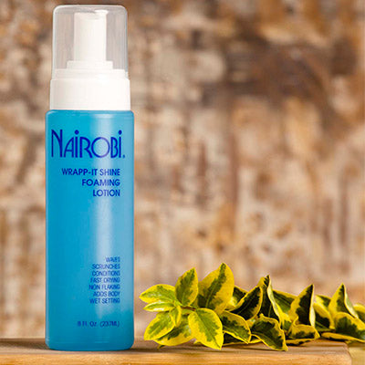 Nairobi Wrapp-It Shine Foaming Lotion 8 oz