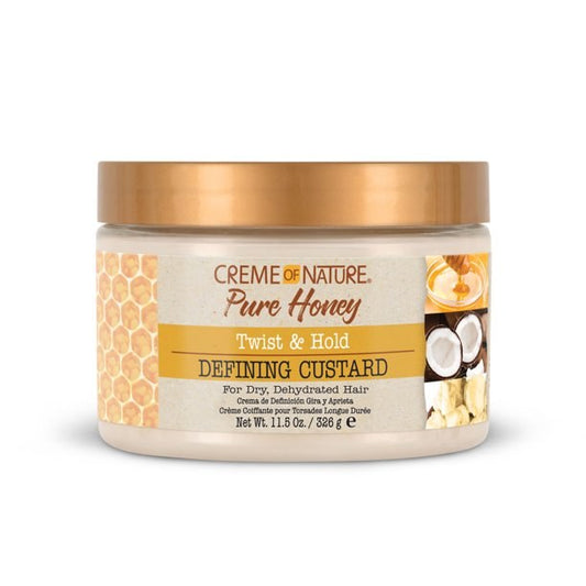 Creme of Nature Pure Honey Definig Custard, Twist & Hold 11.5oz