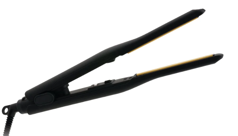 Hot & Hotter Pencil Ceramic Tourmaline Flat Iron 3/10" Black