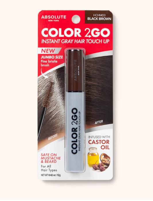 Absolute New York Color 2 Go - Instant Root Touch Up Hair Mascara
