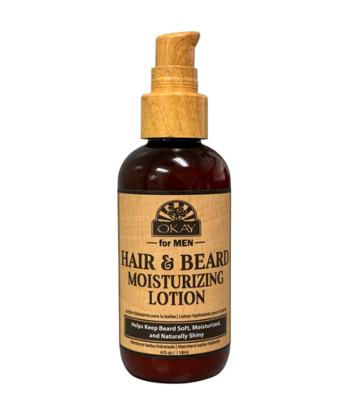 Okay Men Beard and Hair Moisturizing Lotion