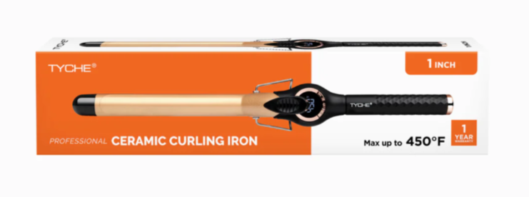 Professional Ceramic Curling Iron 1"