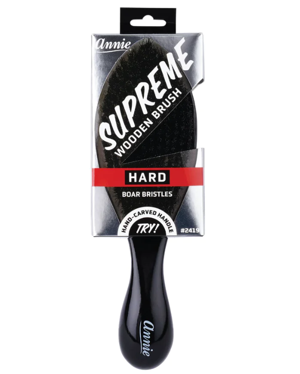 Annie Supreme Wave Brush Hard Boar Bristles