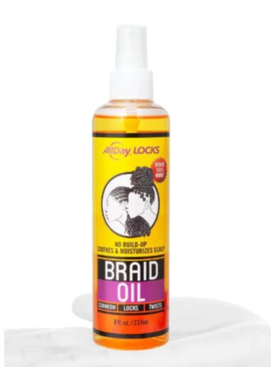 All Day Locks Braid Oil 8oz