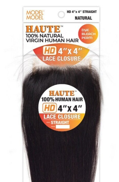 Model Model HD 4x4 Straight Lace Closure 10"