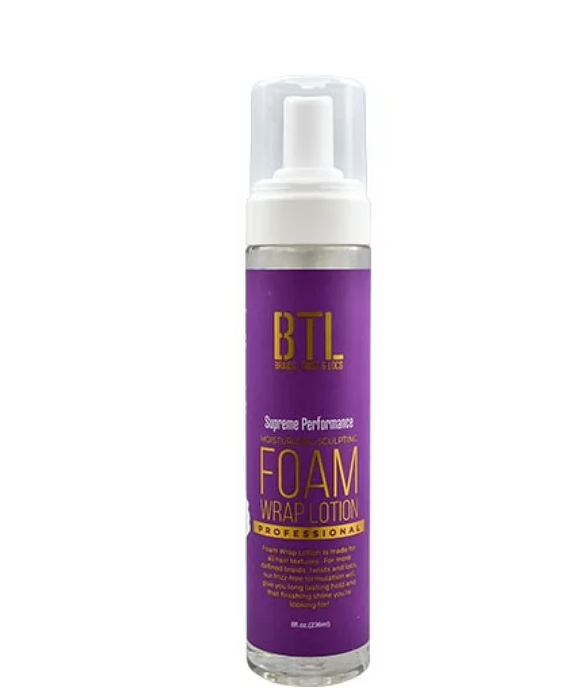 BTL Braids, Twist, & Locs Foam Wrap Lotion