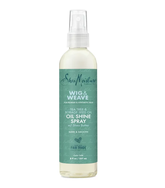 SheaMoisture Oil Shine Hair Spray Tea Tree and Borage Seed Oil