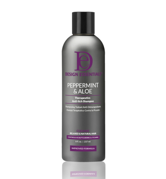 Design Essentials Peppermint & Aloe Therapeutics Anti-Itch Shampoo