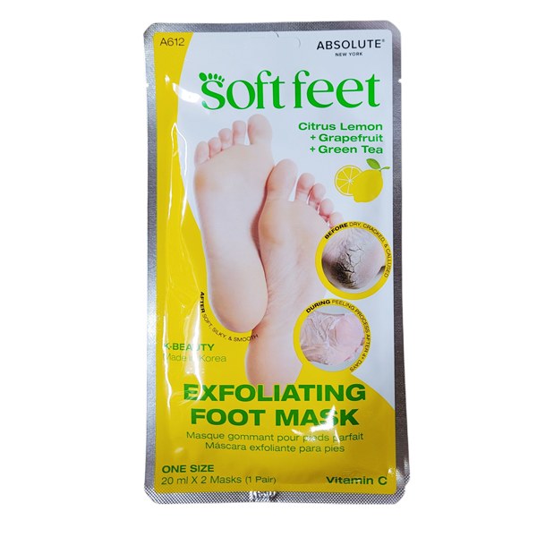 Absolute Exfoliating Foot Mask (3 Scents)