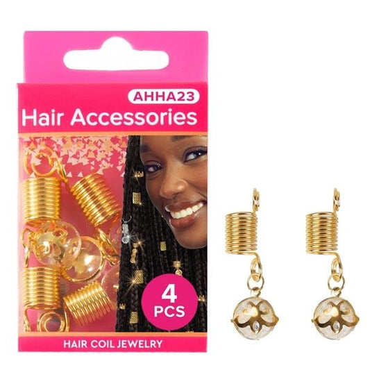 Absolute New York Pinccat Premium Dreadlocks & Braiding Hair Accessories - AHHA023 - Gold