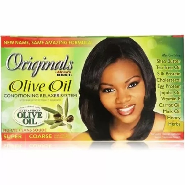 Africa's Best Originals Olive Oil Relaxer Kit - Super/Coarse