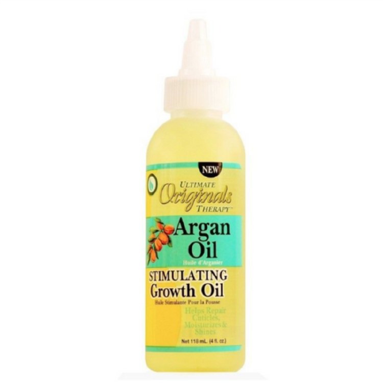 Africa's Best Originals Stimulating Growth Oil 4oz - Argan Oil