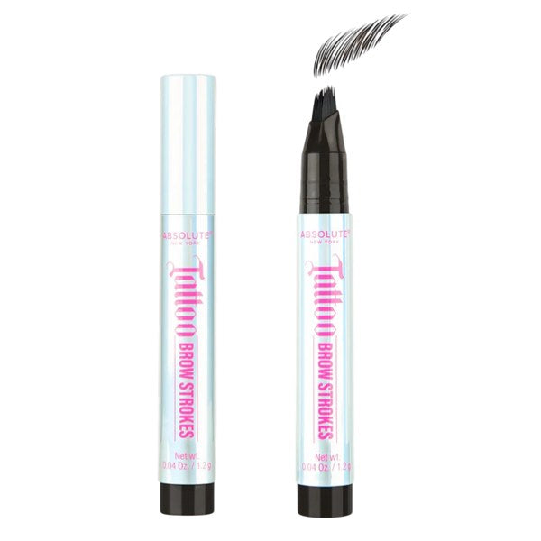 Absolute New York Tattoo Brow Strokes - MEBT01 Black - 0.04 oz