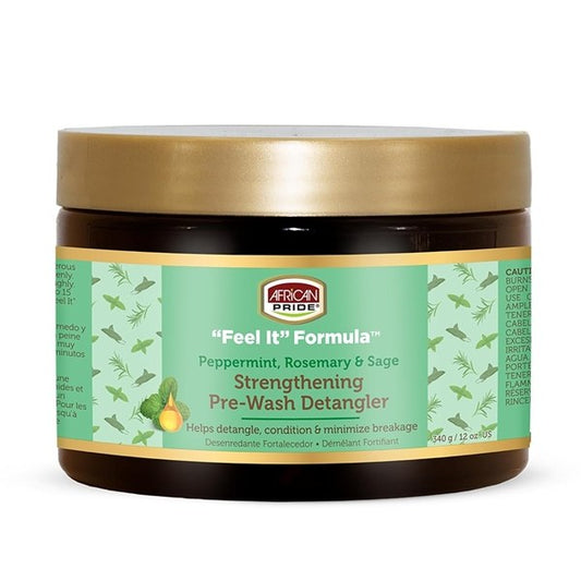 African Pride Feel It Formula Pre-Wash Detangler 12oz