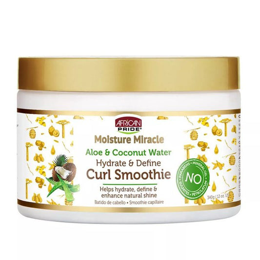 African Pride Moisture Miracle Hydrate & Define Curl Smoothie 12oz