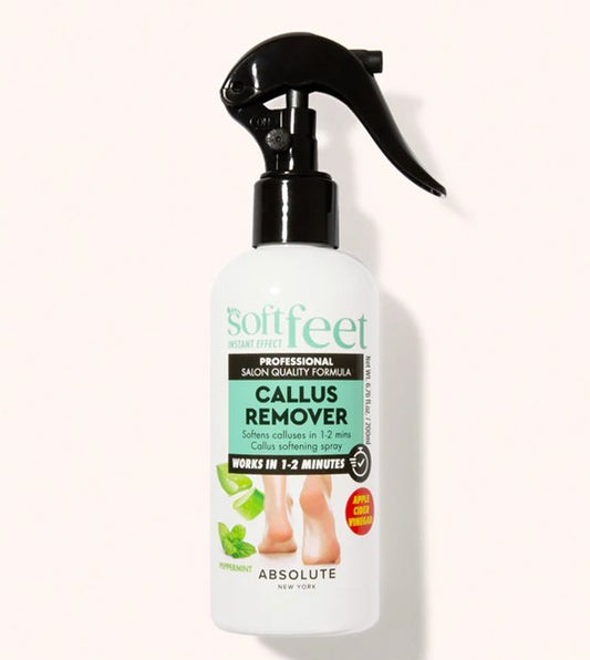 Absolute New York Soft Feet Callus Remover Spray - SOCR02 - 6.76 fl oz